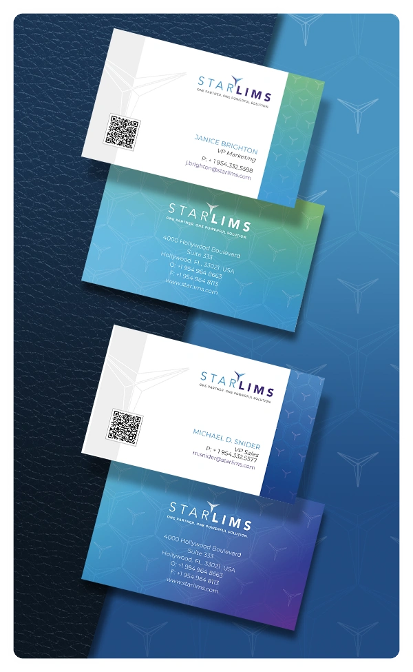 starlims business cards