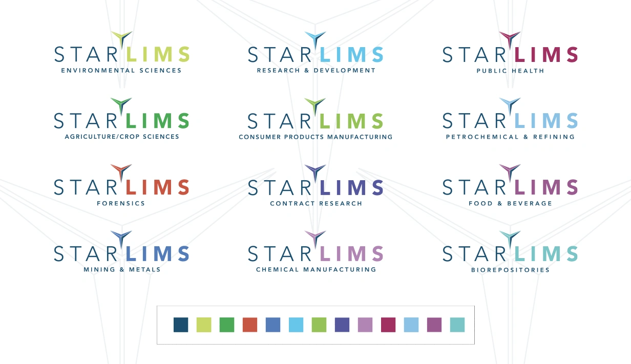 starlims industry logos